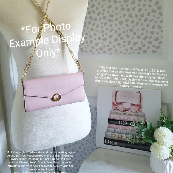 **SOLD** Authentic Pre-owned Fendi F-Is Continental Flap Wallet - Picture 2 of 16